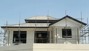 اجرای سقف شیروانی در گیشا 5