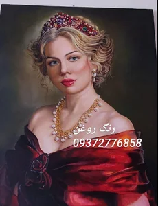 طراحی چهره و سیاه قلم بیات