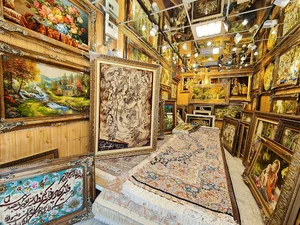 تابلو فرش چشم انداز