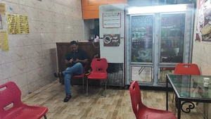 پیتزا شب باران