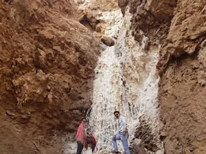 Salty Waterfall