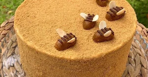 کیک خانگی کلبه عسل