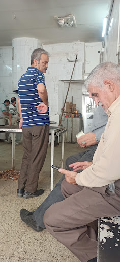 نانوایی سنگک عباسی فردوئی