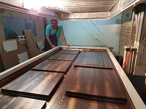 کارگاه تولیدی MDf صنوبر چوب