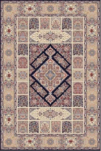 فرش ستاره کویر یزد (فرش مروستی)