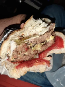 برگر ذغال علی