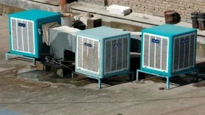 تاسیسات ساختمان و کولر آبی در پونک 3
