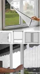 پنجره دوجداره UPVC و توری| زیوان