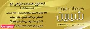 خدمات طراحی و ابرو شیرین 2
