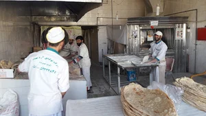 نانوایی سنتی آقایی