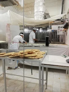 نانوایی بربری گل گندم کرمی