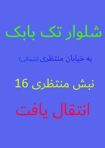 شلوار تک بابک