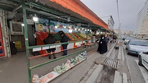 بازار میوه و تره‌بار باهنر