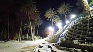 سر چشمه آبشار شهر باب انار