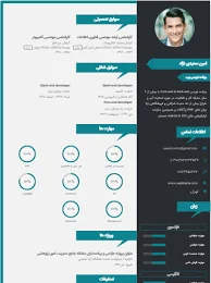نمونه رزومه کاری | نمونه رزومه تکمیل شده