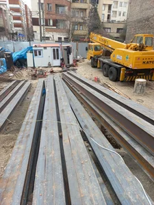 ساخت و نصب اسکلت فلزی در استاد معین 5