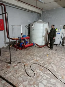 لوله‌کشی گاز و آتش‌نشانی در طرشت 4