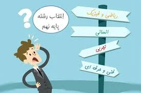 انتخاب رشته پایه نهم به دهم | بینش ولیعصر
