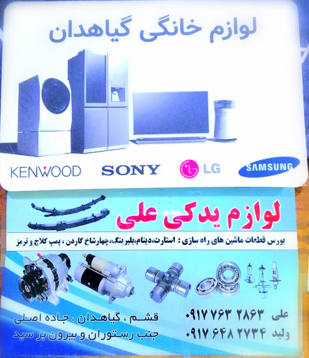 لوازم برق اتومبیل مرکزی گیاهدان