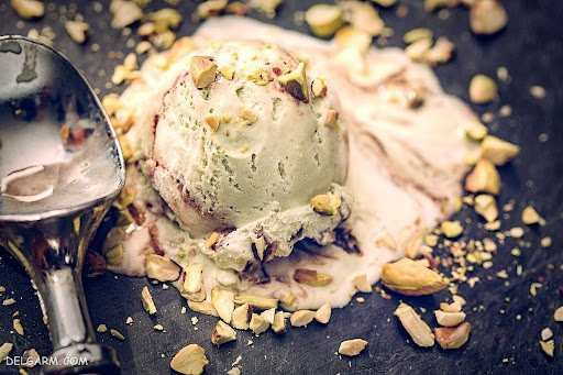 بستنی فالوده گل یخ