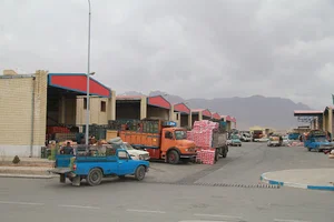 میدان مرکزی میوه وتره بار شهرداری یزد