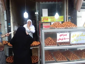 کلوچه پزی گندمک