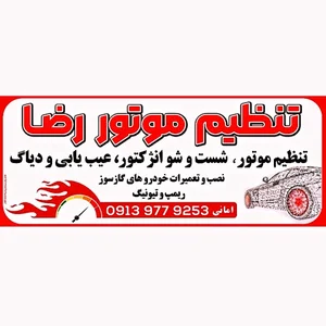 تنظیم موتور و برق انژکتور رضا