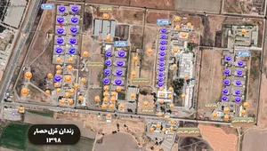 جاده محل اسکان زندانیان رای باز کرج