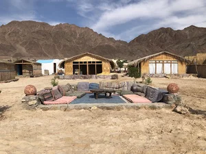 Blue wave beach camp