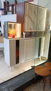 کاغذ دیواری و انواع مصنوعات چوبی (کنسول،جاکفشی) و موکت ابراهیم نژاد