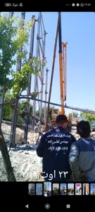 جوشکاری اسکلت فلزی در استخر 2