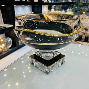 سرویس پذیرایی مشکی و سفید طلایی 5