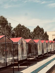 کافه رستوران سلاطین (عمارت بارمان) روستای اله آباد-شهر سرچشمه-شهرستان زارچ