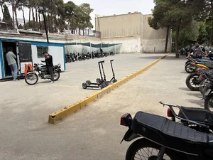 پارکینگ موتور سیکلت