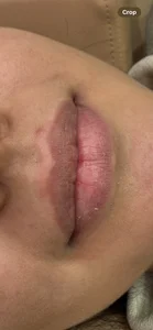 شیدینگ لب سوگل محمدی آرایش دائم 5