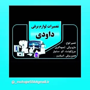 فروش و تعمیرگاه تخصصی انواع لوازم برقی خانگی(داودی)
