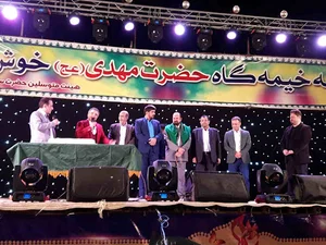خیمگاه مهدی هیئت متوسلین سجاد امامشهر