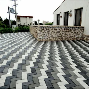 محوطه سازی با کفپوش بتنی ( سنگفرش )