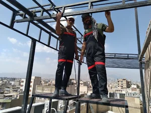 سقف متحرک پارچه ای ابتکار روف