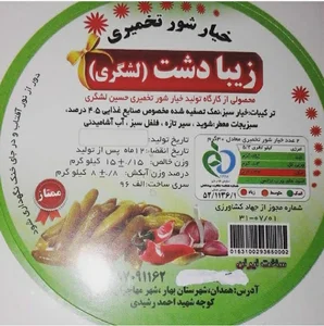 کارگاه تولید خیارشور لشگری