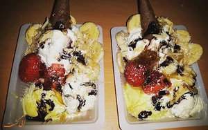 بستنی فروشی رضا