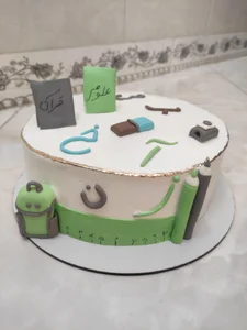 کیک خانگی وانیلا 3