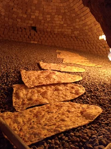 نانوایی سنگک کوهستانی