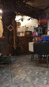 کافه سنتی کلبه چوبی