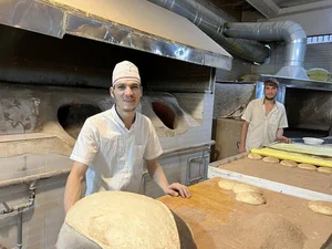 لواش پزی سلمانی