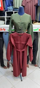 مانتو امیر جنب پارچه ارغوان