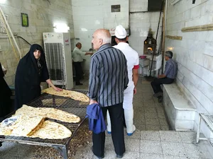 نانوایی سنگک صمدی زاده