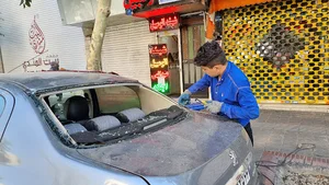 شیشه ماشین عبدالهی