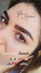 فیبروز ابرو میکروبلبدینگ شیدینگ لب 2
