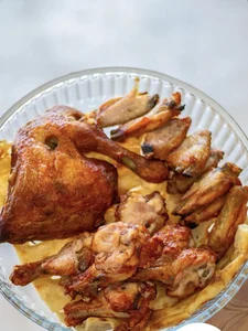 مرغ بریان احسان